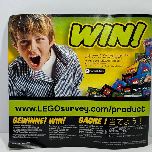 LEGO 7051 Space Alien Conquest Tripod Invader New Sealed Rare Retired - Picture 3 of 3